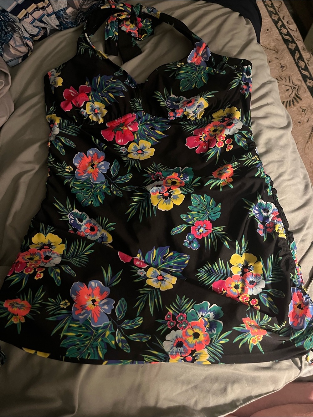 New One-Piece Swimsuit with built in underwire bust&panty